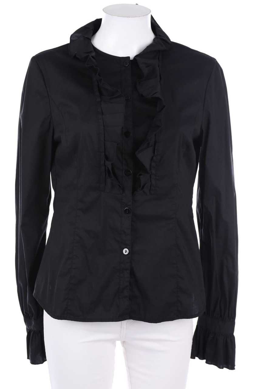 UNITED COLORS OF BENETTON - Bluse mit Volants - M