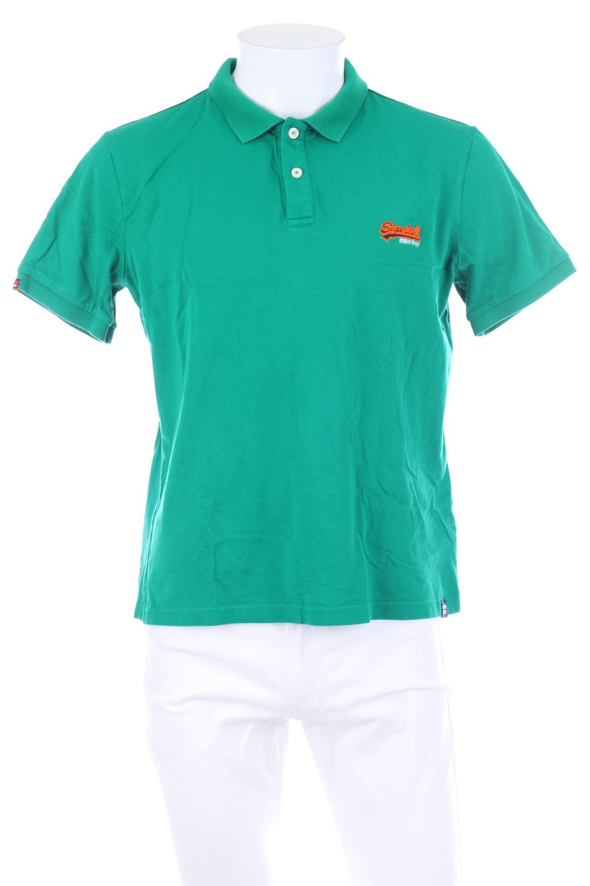 Superdry - Poloshirt mit Logo-Stickerei - XL