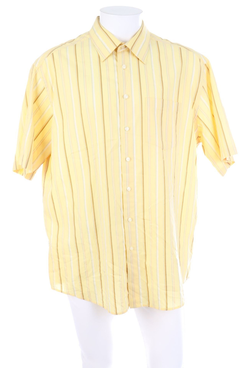 Angelo Litrico C&A - Kurzarm-Hemd mit Streifen - XL