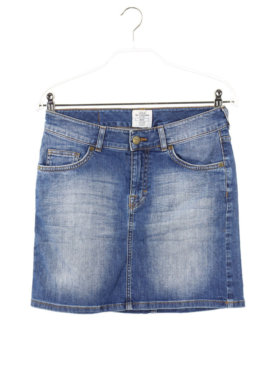 H&M LOGG - Jeansrock - D 34