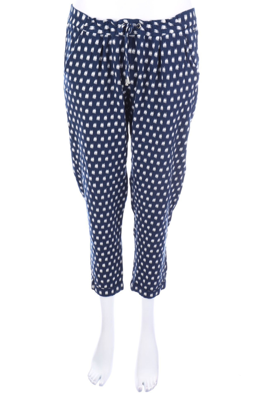 MANOR woman - Jogger-Hose mit Print - D 36