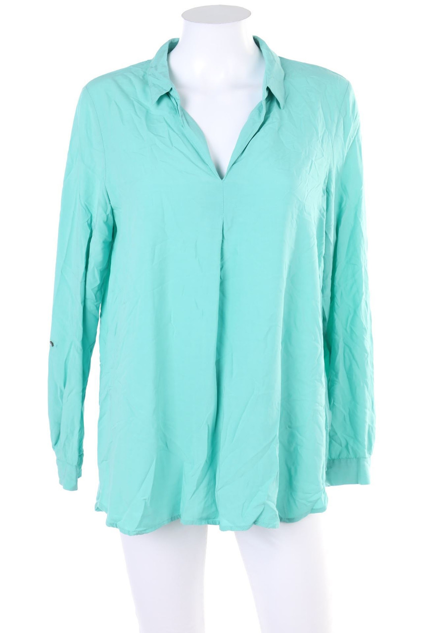 ESPRIT - Bluse mit Falte - D 38