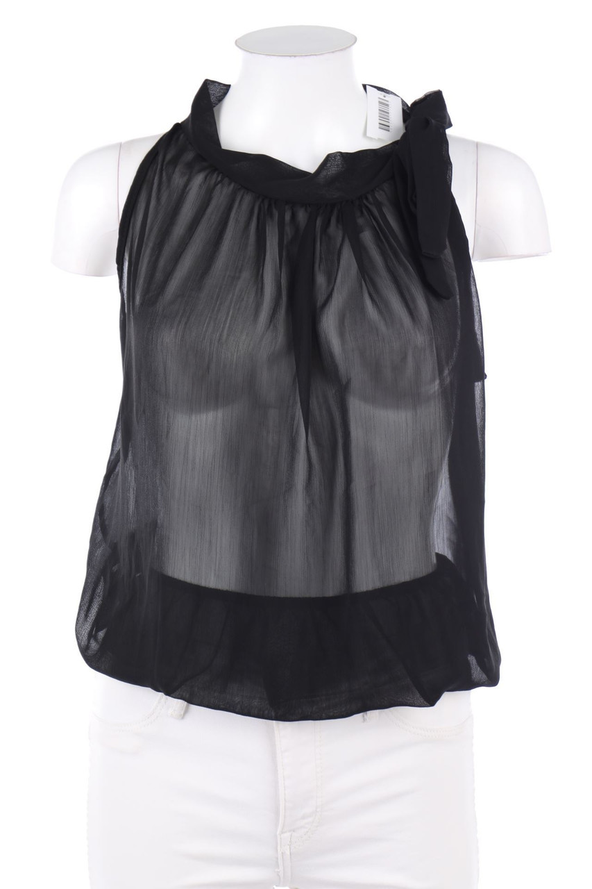 Ohne Label - Blusentop mit Schleife - D 38