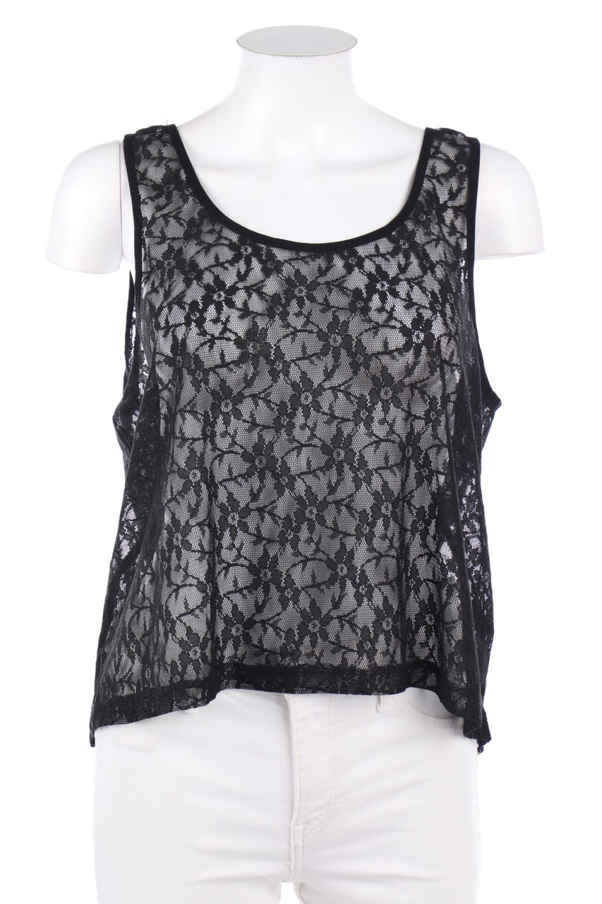 H&M - Top mit Spitze - M