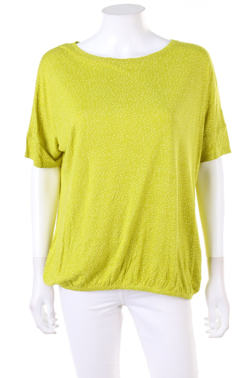 OPUS - Batwing-Shirt mit Punkten - D 36