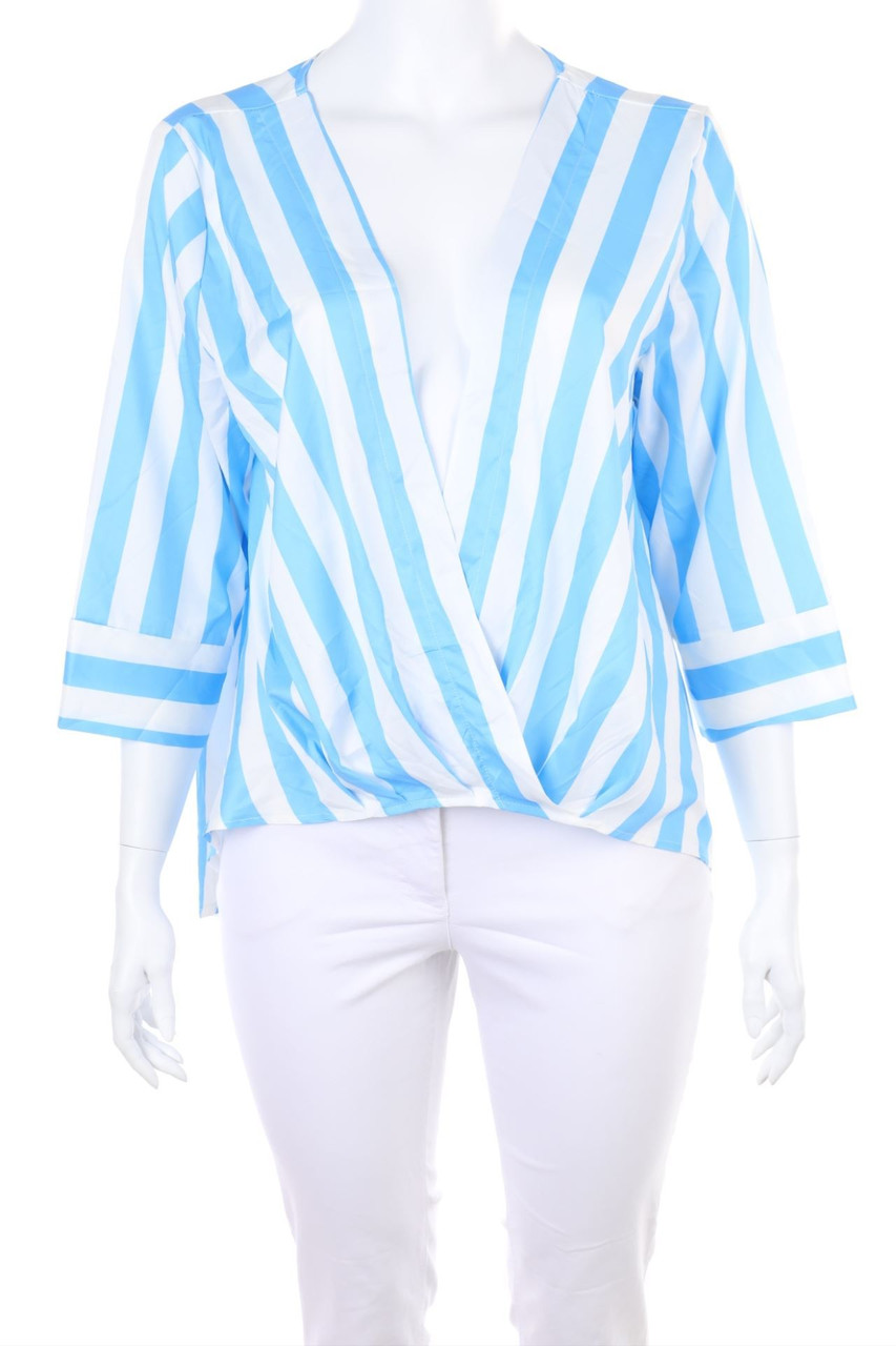 SHEIN CURVE - Bluse mit Streifen - D 52