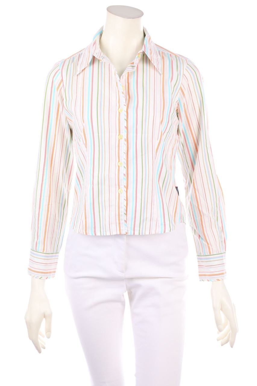 BOGNER JEANS - Hemd-Bluse mit Streifen - D 36