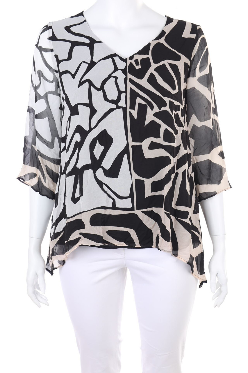 Elena Miró - Bluse mit Print - D 52