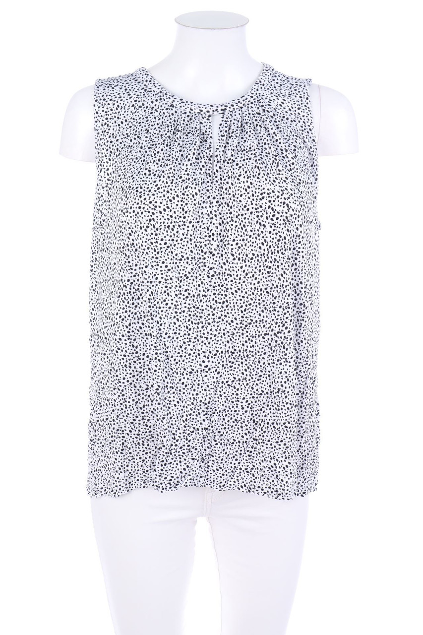 H&M - Print-Blusentop aus Viskose mit Keyhole - M