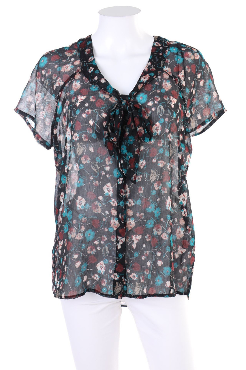 Street One - Schluppen-Bluse mit Blumen-Print - D 38