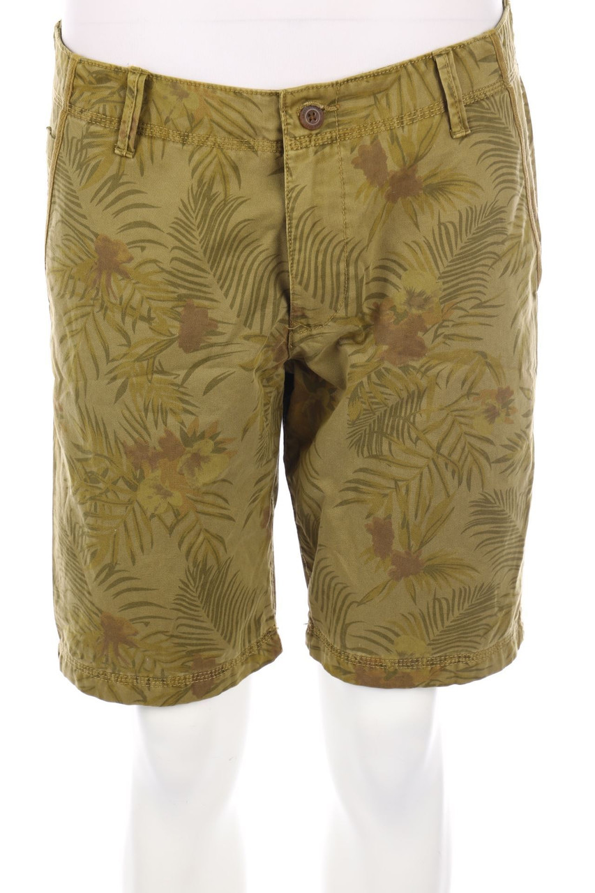 Angelo Litrico C&A - Chino-Shorts mit Tropical Print - W34