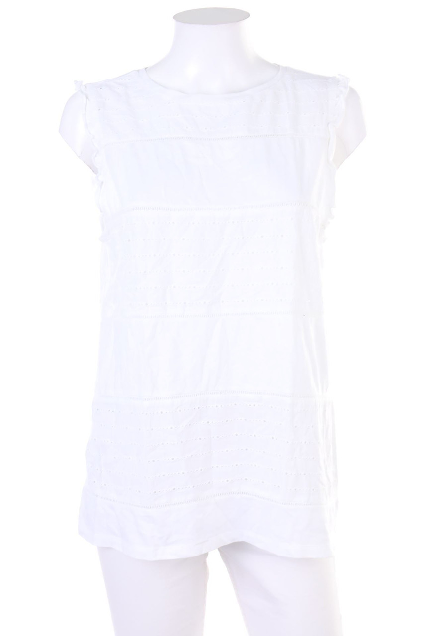 ESPRIT de corp - Blusentop mit Lochspitze - M