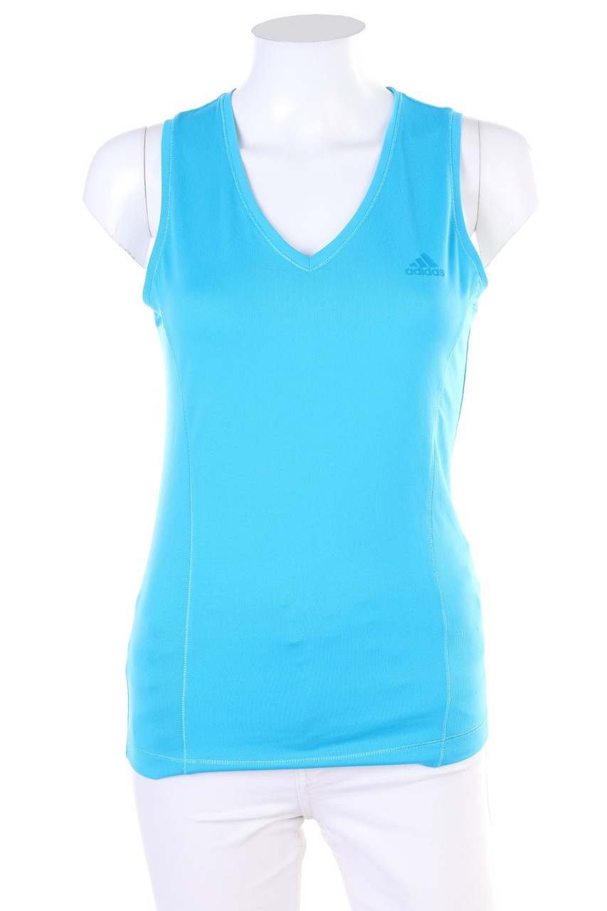 adidas - Sport-Top mit Logo-Print - D 38