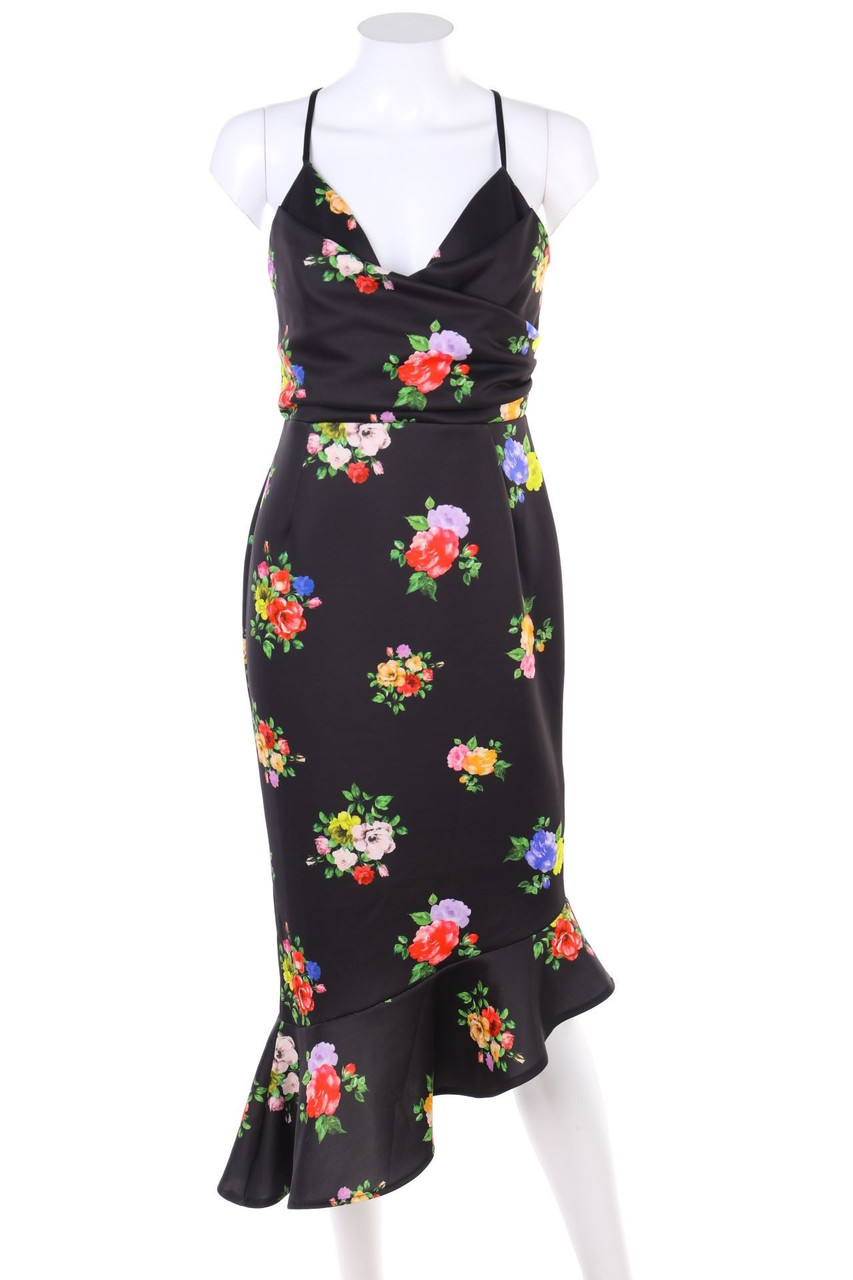 asos - Midikleid mit Blumen-Print - D 38