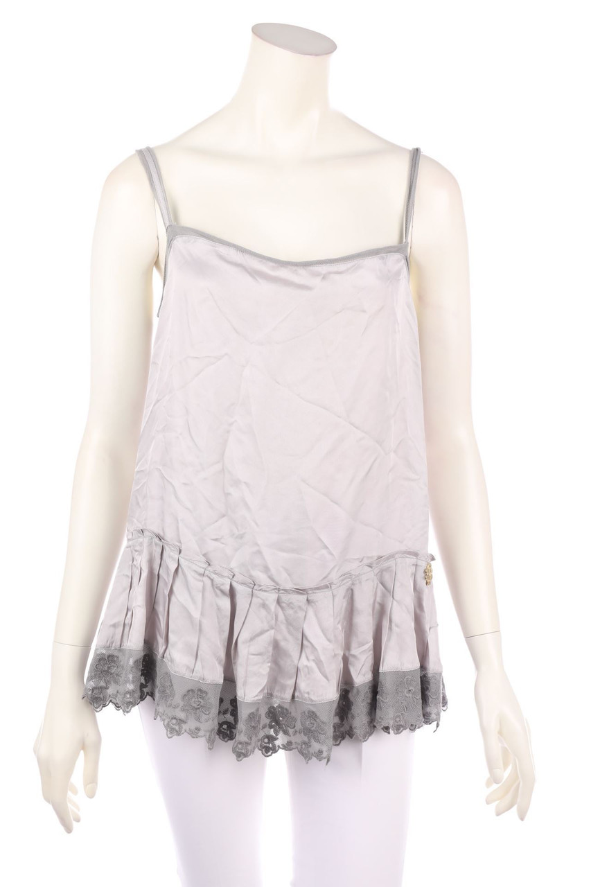 TWINSET - Blusentop mit Spitze - S