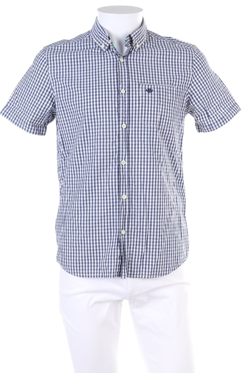 maddison weekend - Kurzarm-Hemd mit Karo-Muster - S