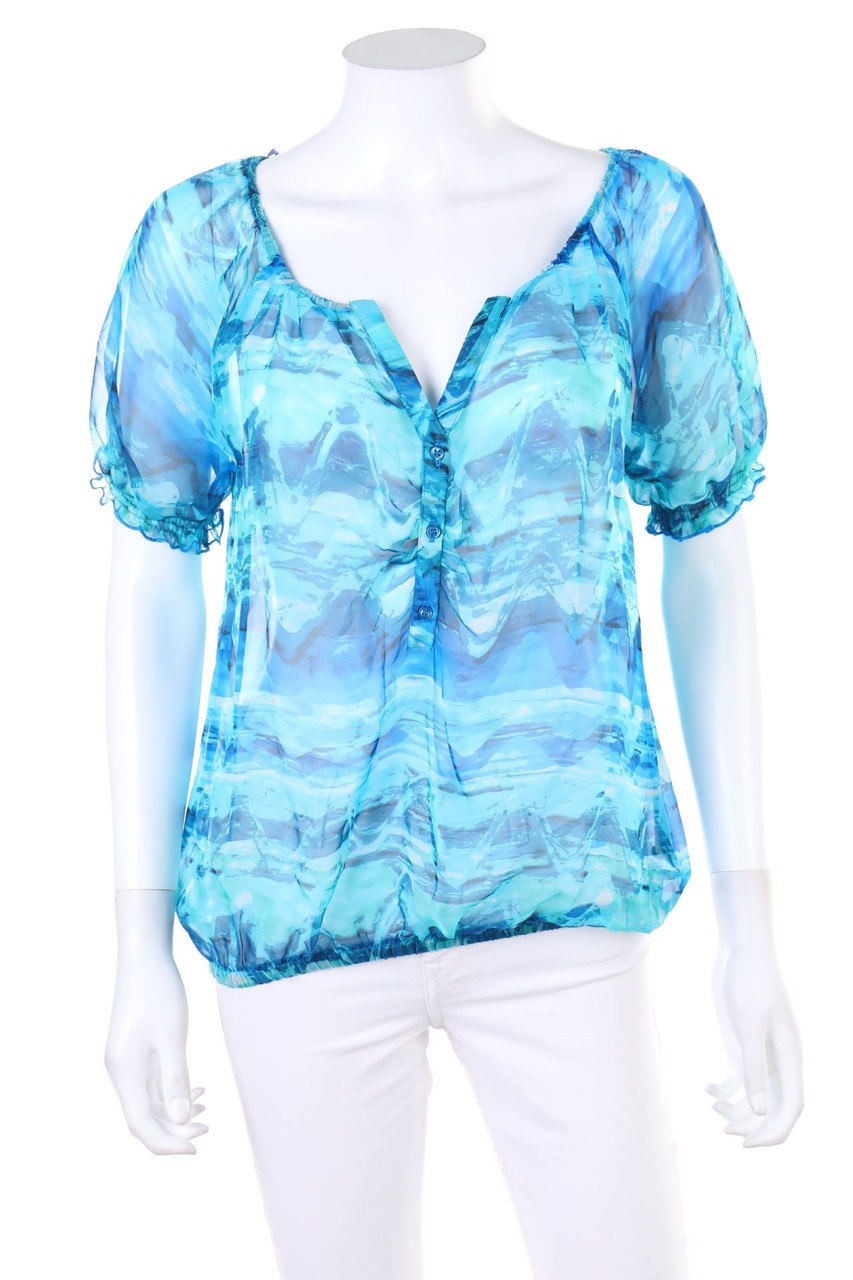 Yessica by C&A - Kurzarm-Bluse mit Print - D 38