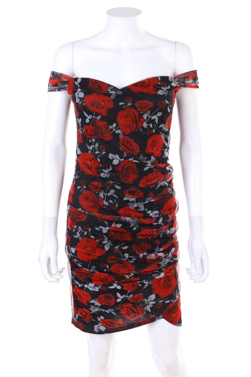 TALLY WEiJL - Party-Kleid mit Blumen-Print - L