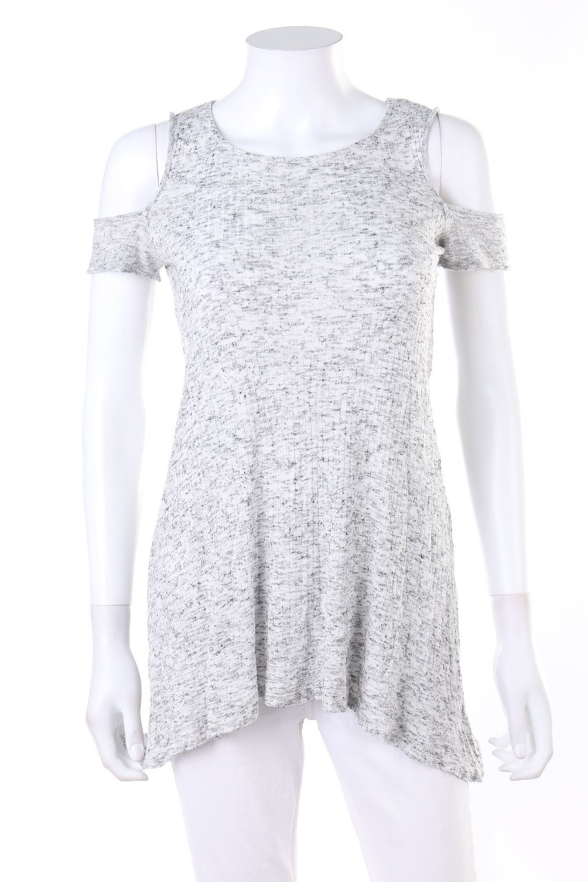 DOROTHY PERKINS - Cold-Shoulder-Top in A-Linie - D 34