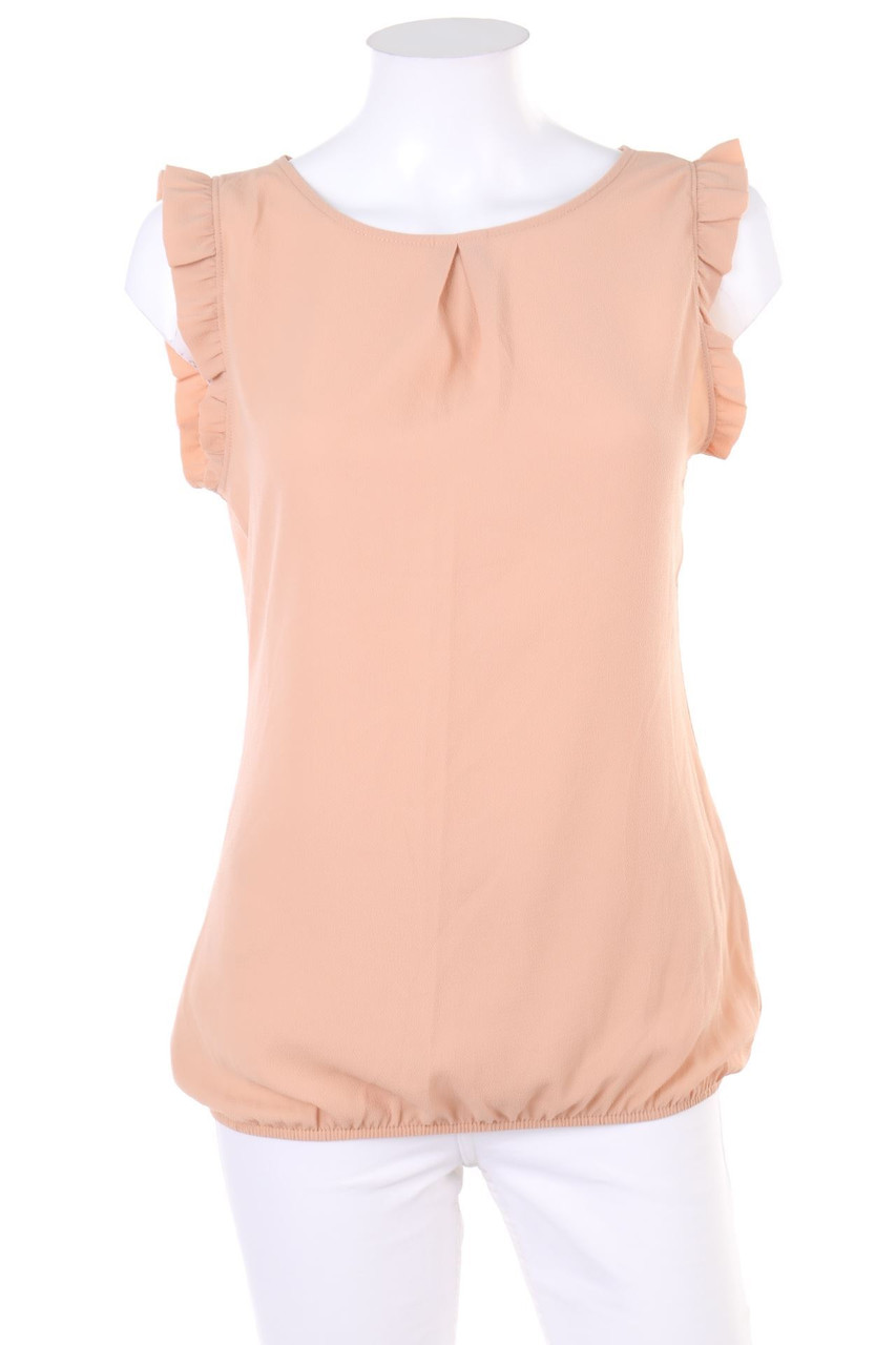 ANNA FIELD - Blusentop mit Rüschen - D 36