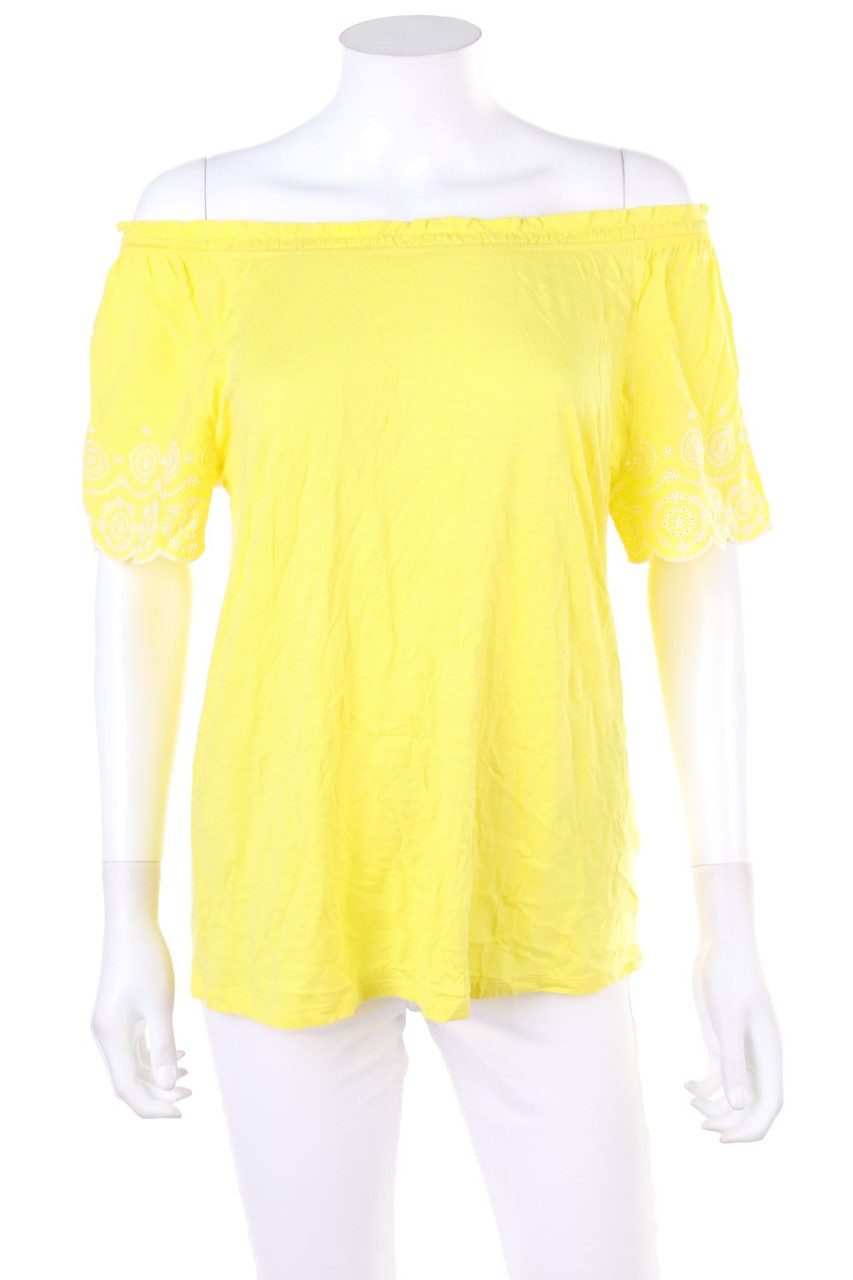 TCM - Carmen-Bluse mit Lochspitze - L