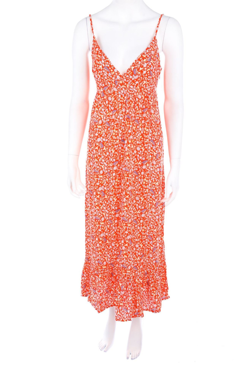 LOVIE & Co - Maxi-Kleid mit Blumen-Print - S