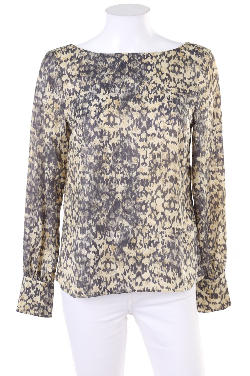 Ohne Label - Bluse mit Print - D 38