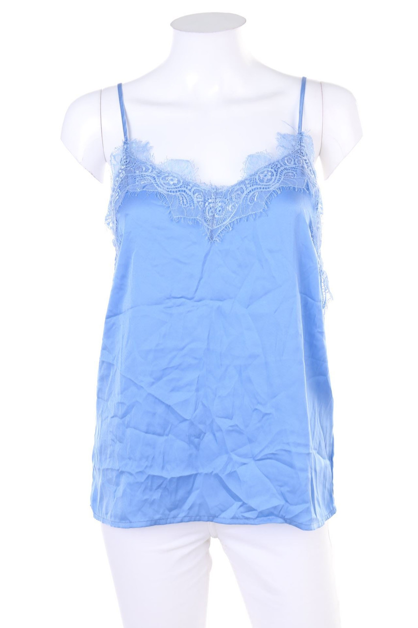 MOSS COPENHAGEN - Top in A-Linie mit Spitze - S