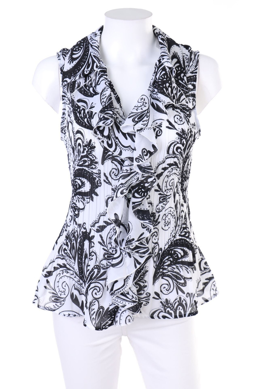 Sunny Leigh - Blusentop mit Volants - L