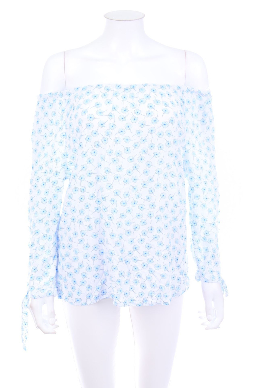 Bexley - Carmen-Bluse mit Blumen-Print - D 38