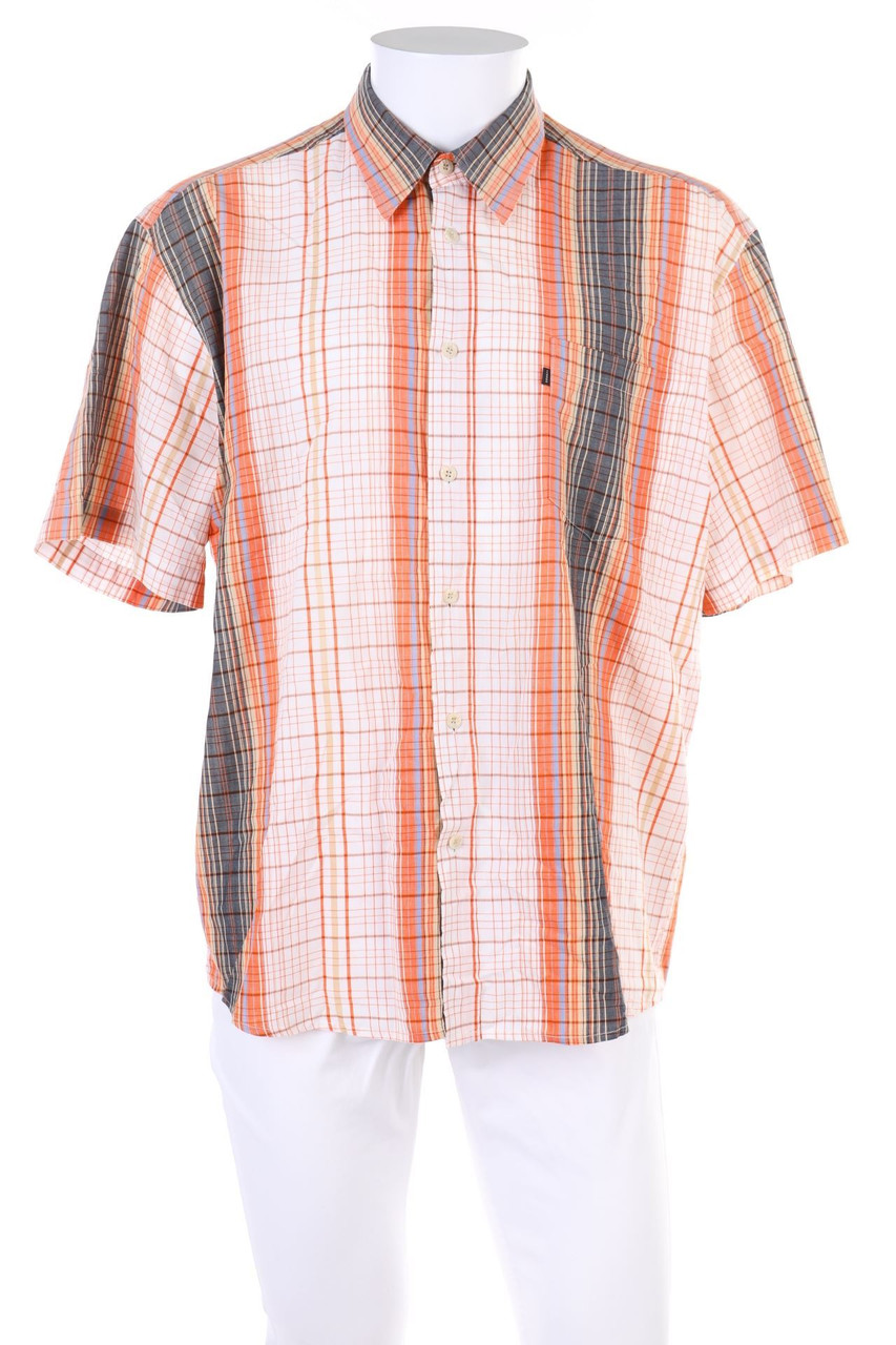 LERROS - Kurzarm-Hemd mit Karo-Muster - XL