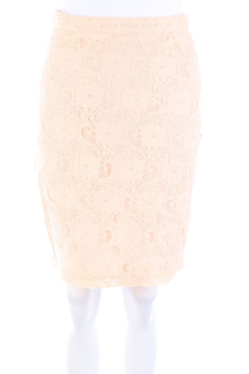 H&M CONSCIOUS - Spitzen-Rock - D 36