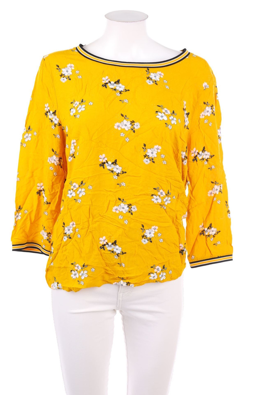 TOM TAILOR - Bluse mit Blumen-Print - L