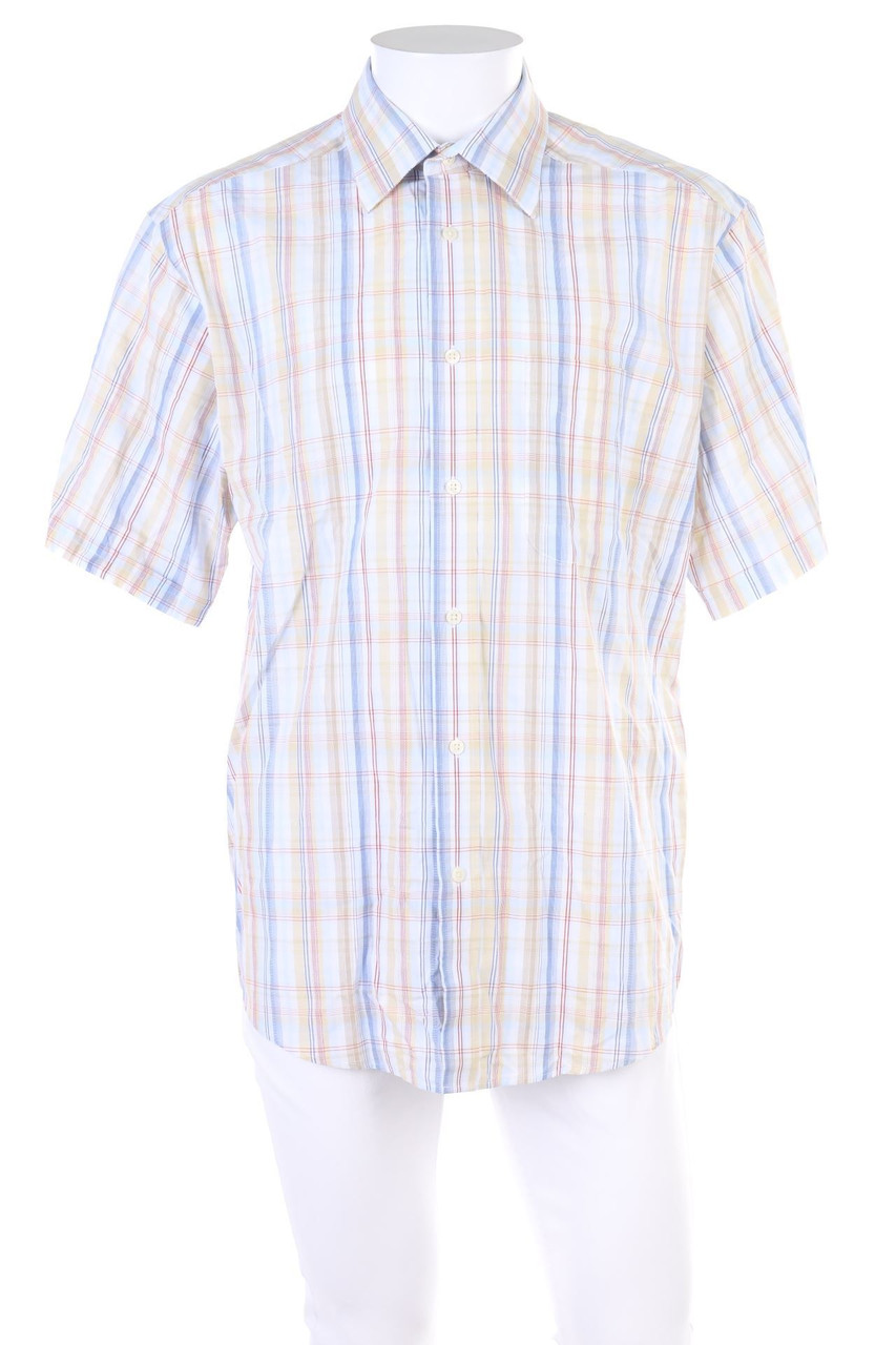 TCM - Kurzarm-Hemd mit Karo-Muster - 41