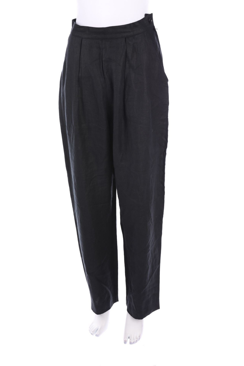 W´ESPA BY URSULA NEUHÄUSER - Bundfaltenhose aus Leinen - D 40