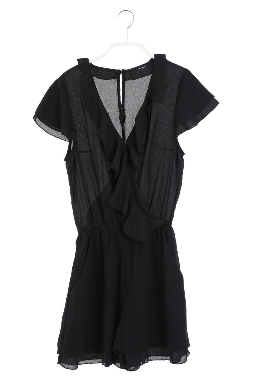 Ohne Label - Playsuit mit Volants - D 32