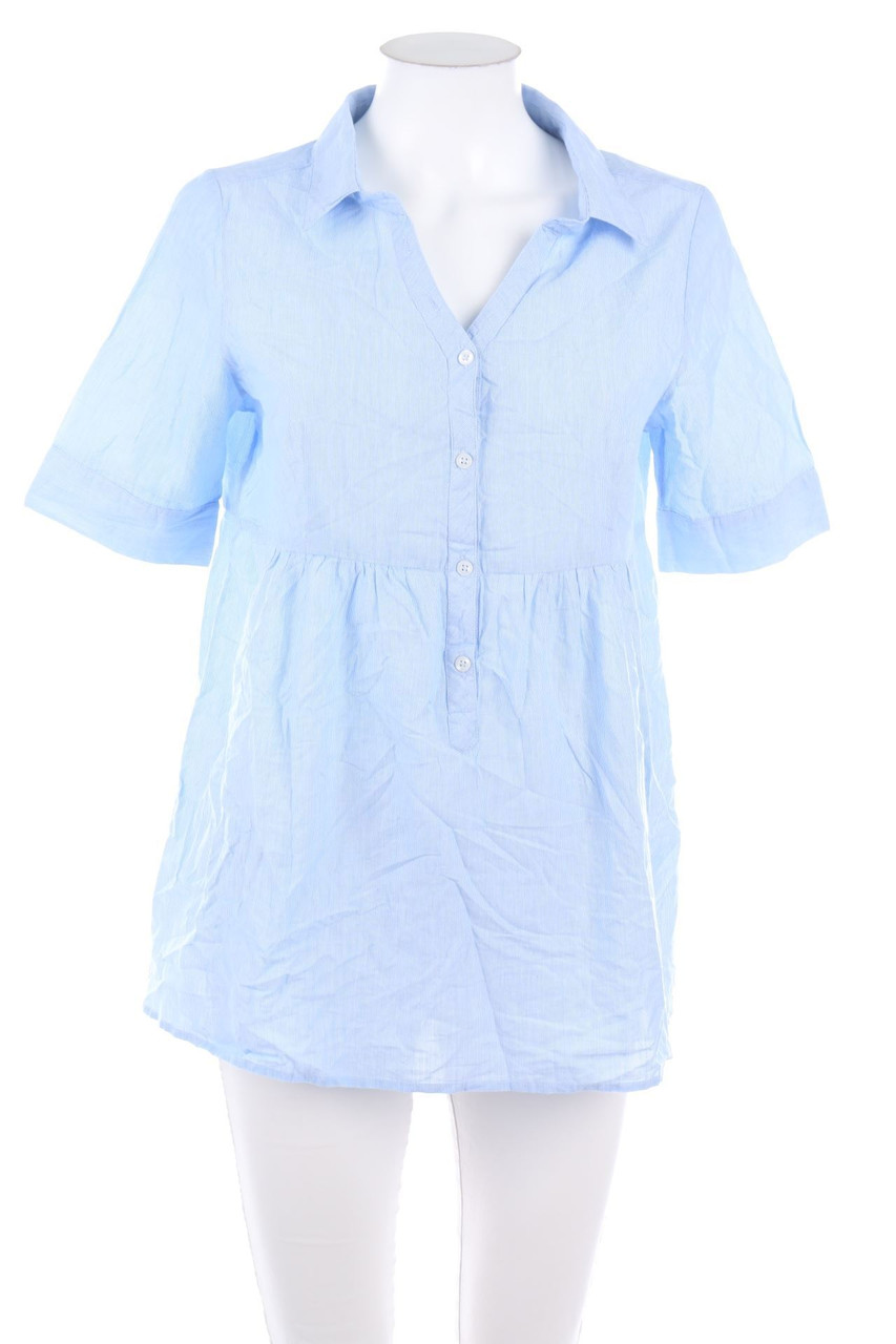 Ohne Label - Kurzarm-Bluse - S