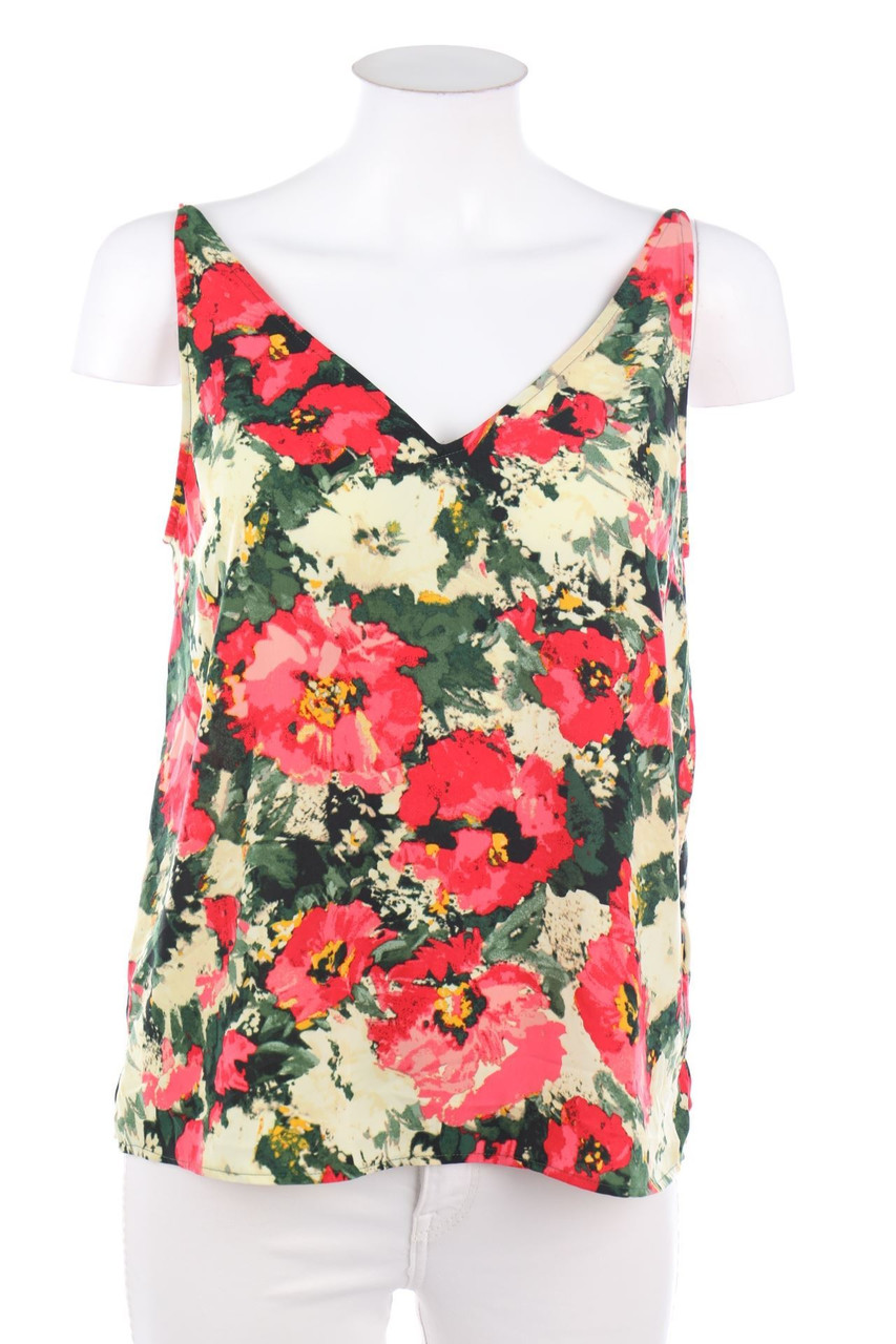 H&M - Top mit Blumen-Print - S