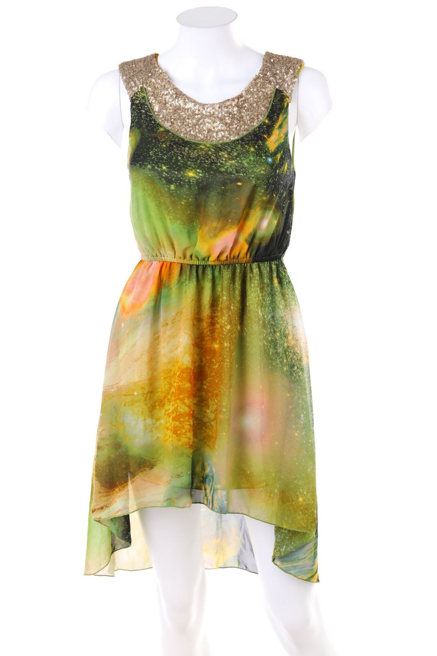 SECONDHAND - Kleid mit Pailletten - XS