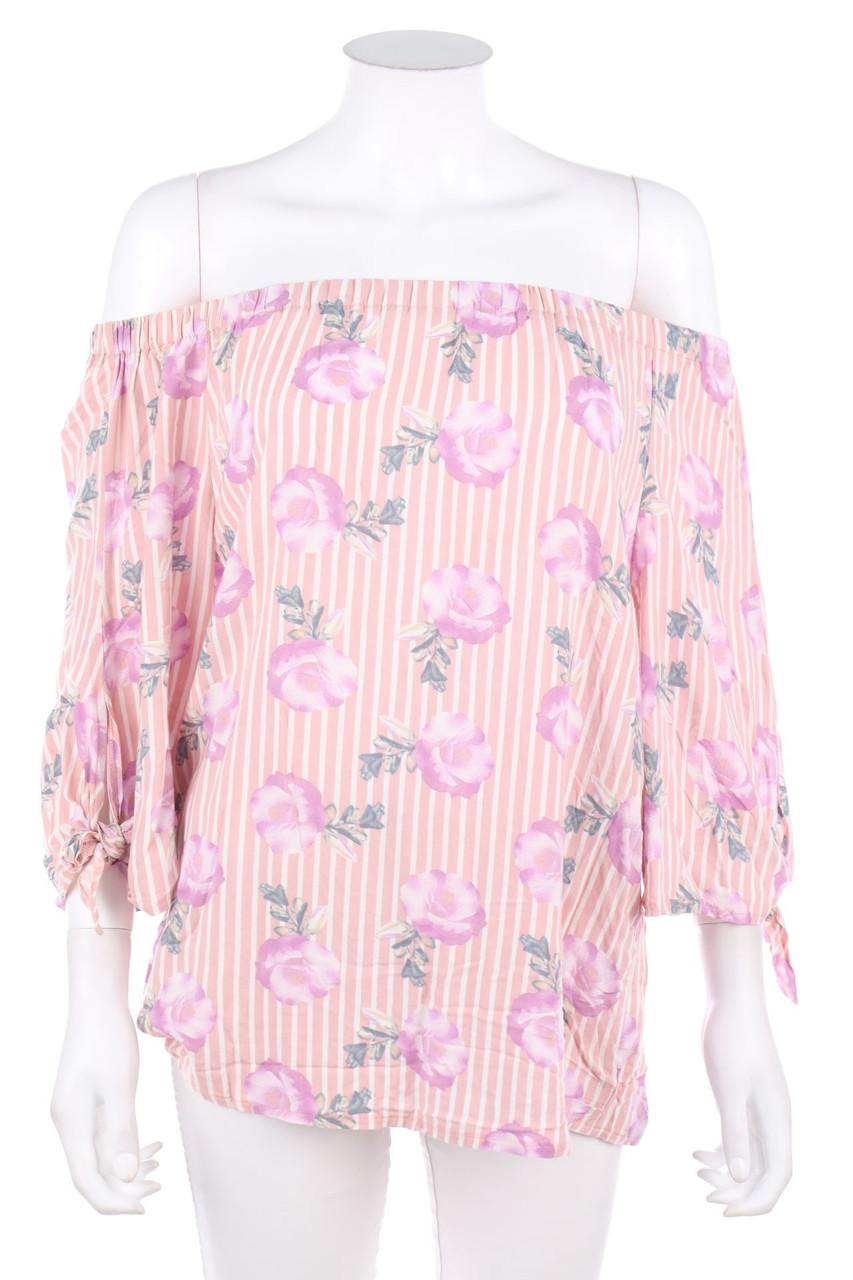 BEXLEYS - Carmen-Bluse mit Blumen-Print - D 38