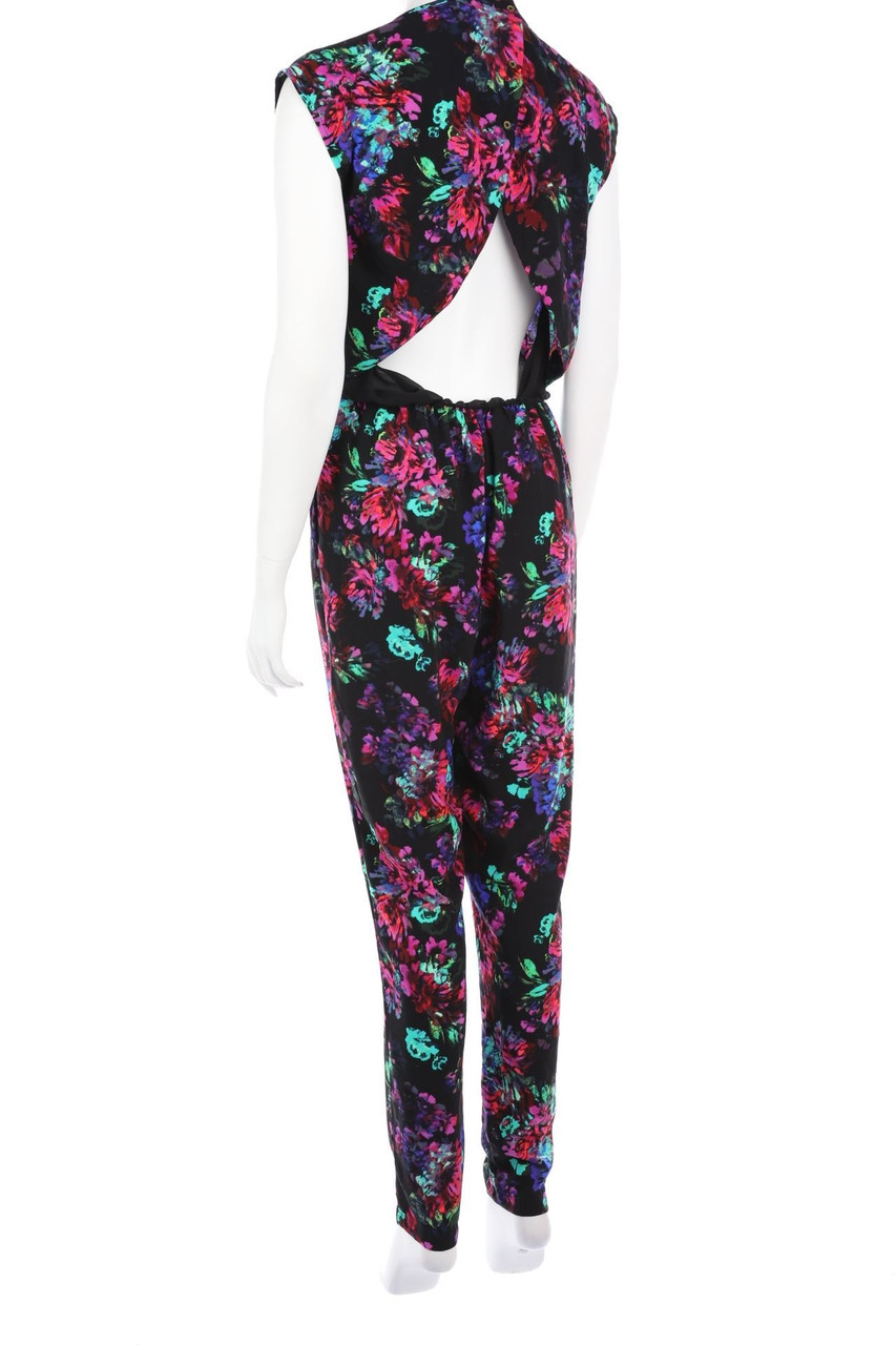 NEON ROSE - Jumpsuit mit floralem Muster - D 36