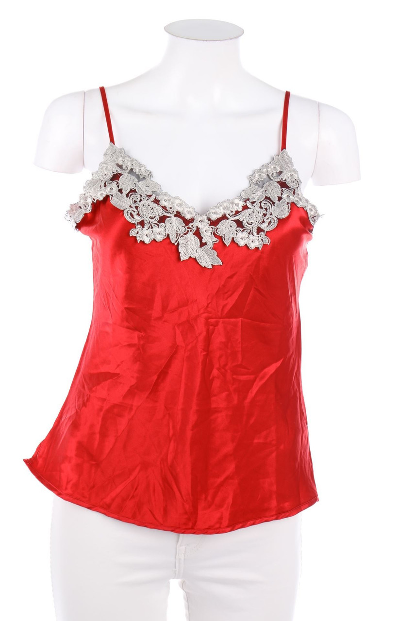 Ohne Label - Satin-Top - M