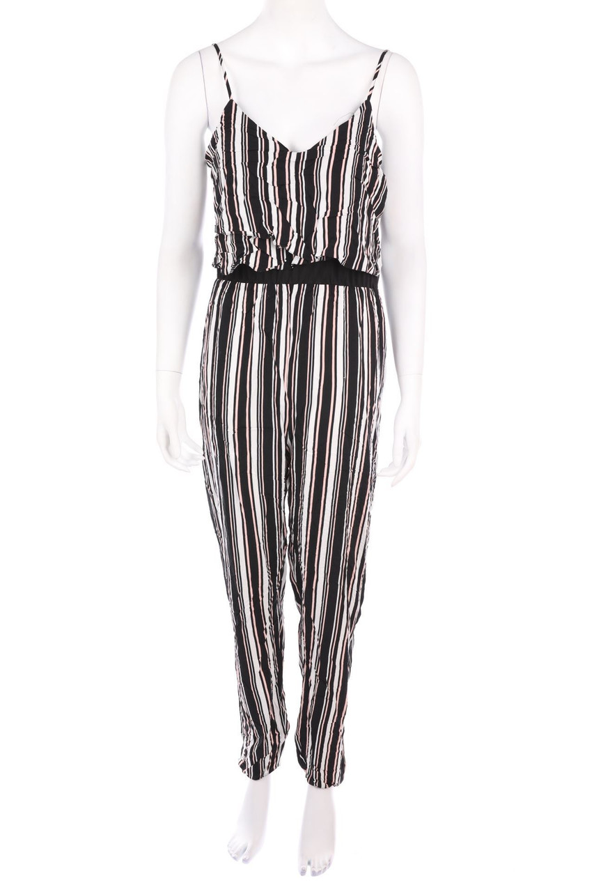 Ohne Label - Streifen-Jumpsuit - D 44