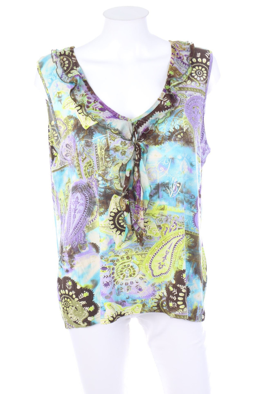 M&S - Blusentop mit Print - XL