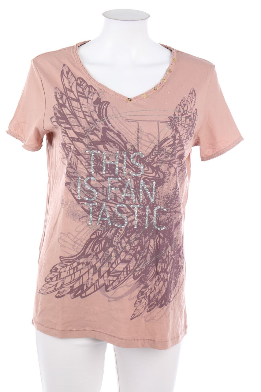 CECIL - Kurzarm-Shirt mit Print - S