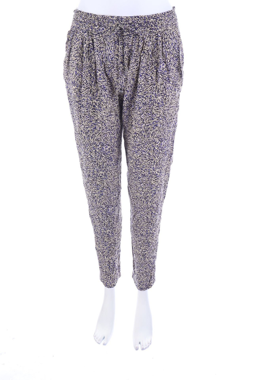 ZARA WOMAN - Jogger-Hose mit Muster - L