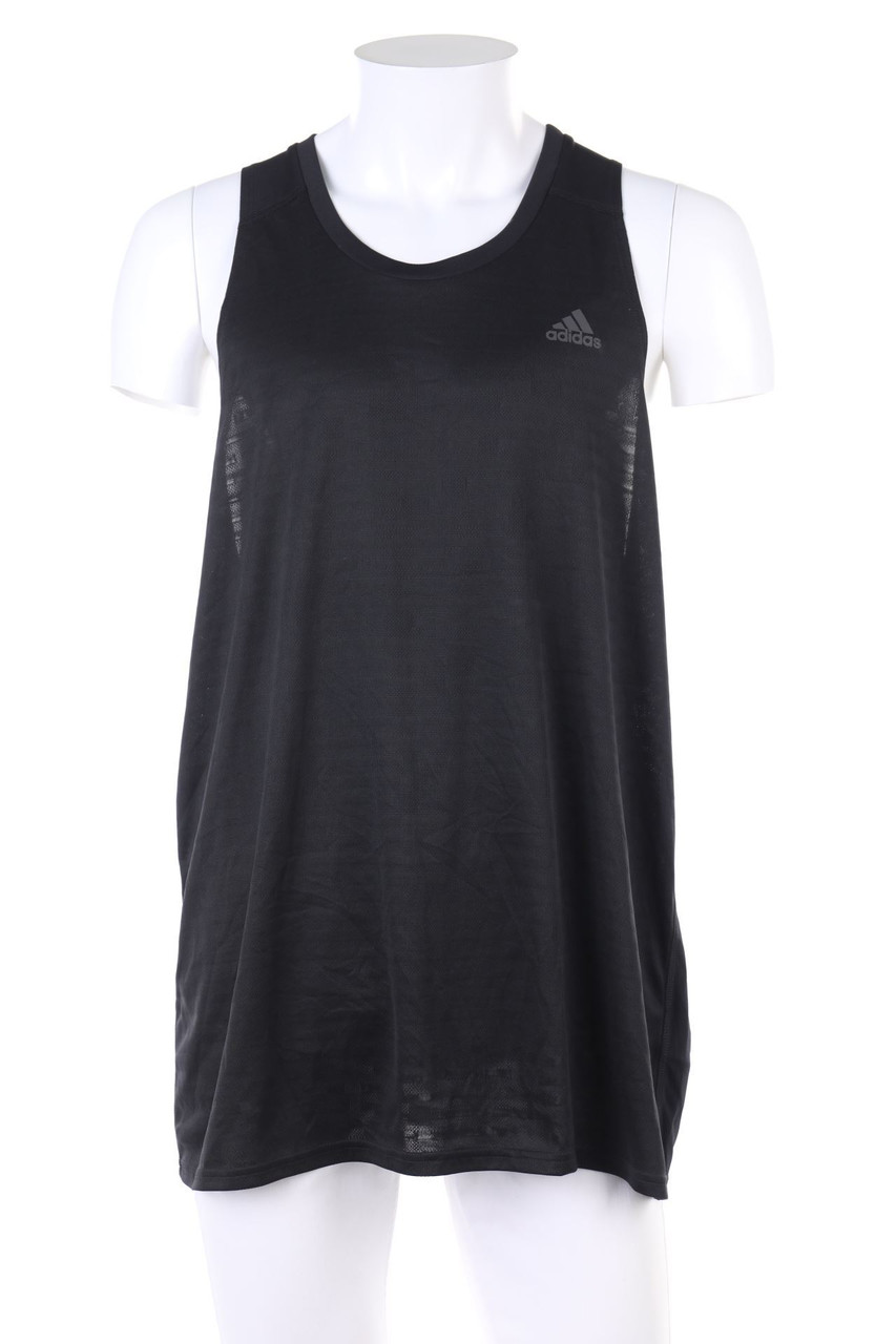 adidas - Top mit Logo-Print - XXL