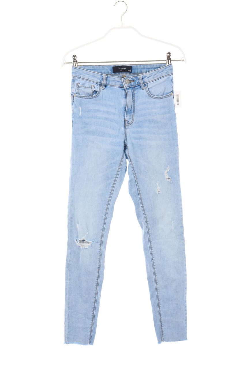 RESERVED - Destroyed Skinny-Jeans - D 32