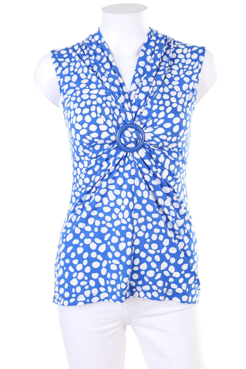 Ohne Label - Blusentop mit Print - XS