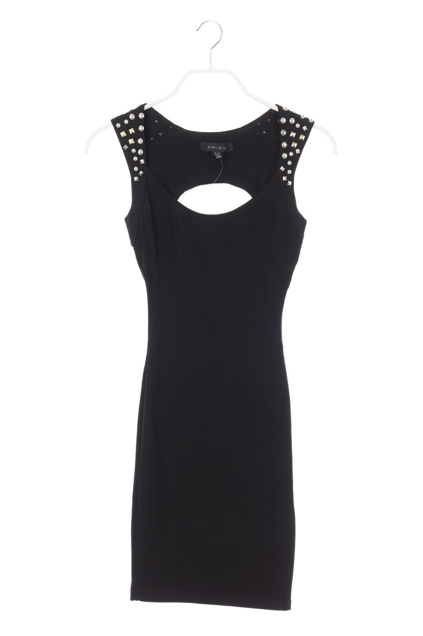 AMISU - Kleid mit Nieten - D 34